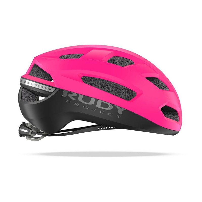 RUDY PROJECT ČELADA SKUDO PINK FLUO-BLACK MATTE