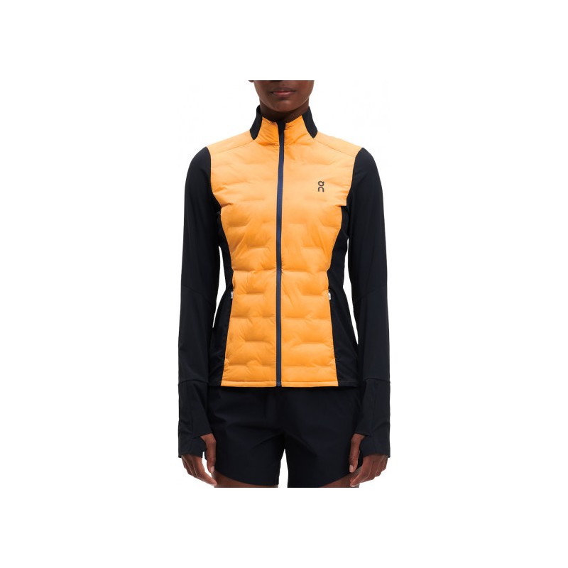 ON RUNNING CLIMATE JACKET MANGO/BLACK W